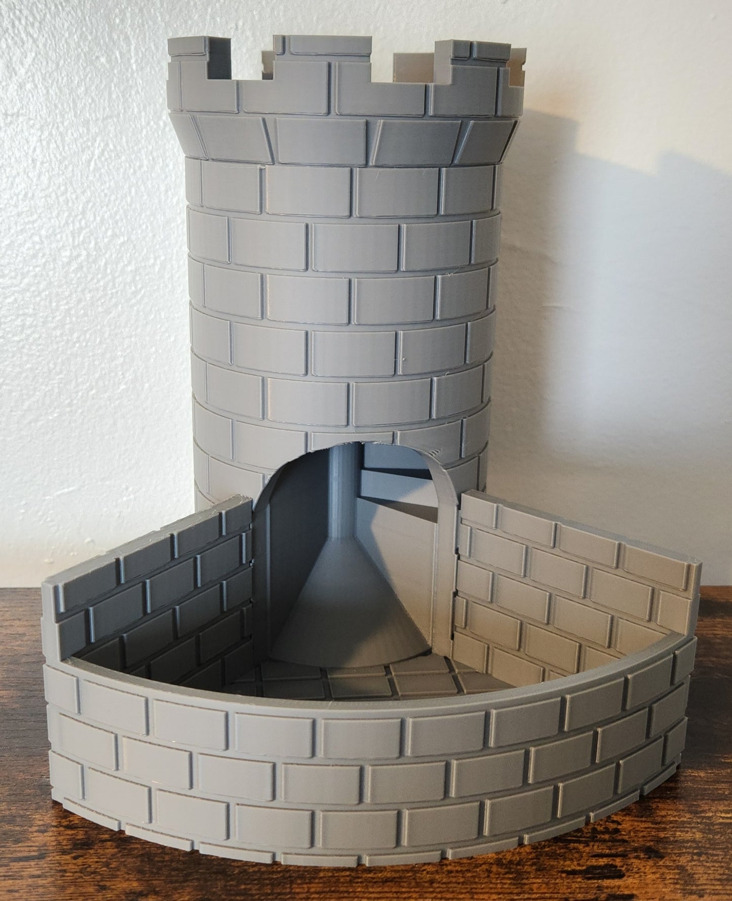 Cobblestone Dice Tower